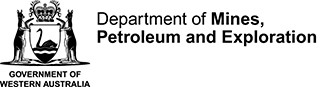 Department of Mines and Petroleum logo